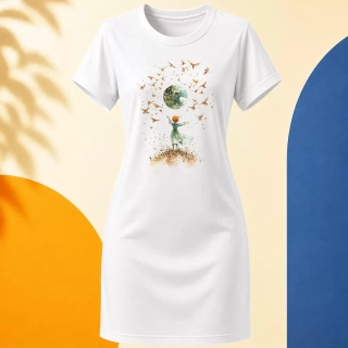 Šaty - Let ptáků - Malý princ - Le petit prince